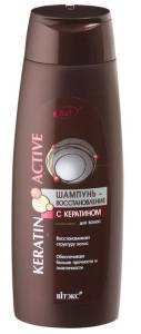 Белита Keratin Active шампунь-восстановление с кератином для волос 400мл