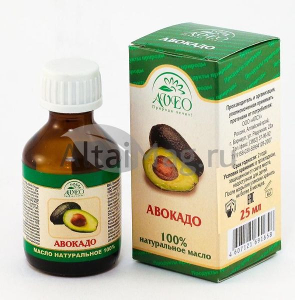 Авокадо масло (25 мл) фотография